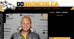 Desktop Screenshot of gobroncos.ca